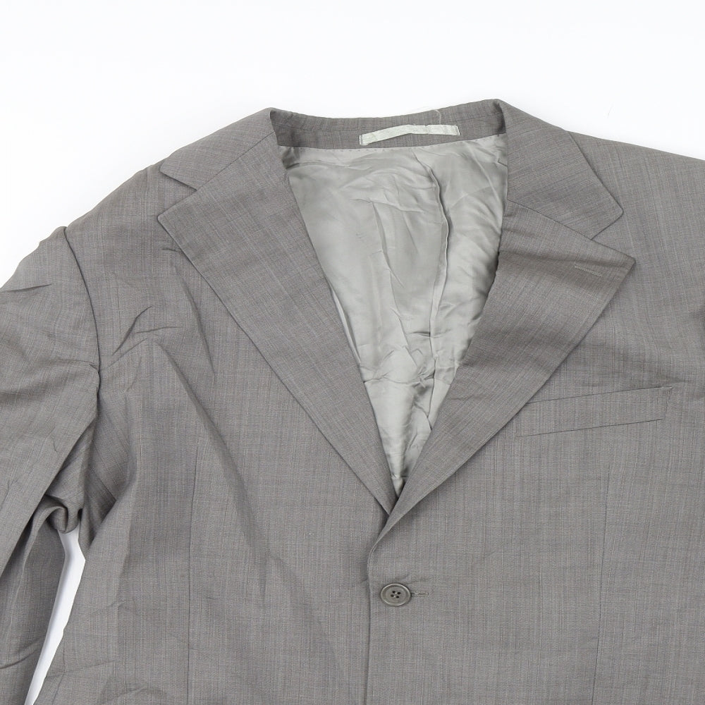 Marks and Spencer Mens Grey   Jacket Suit Jacket Size 42