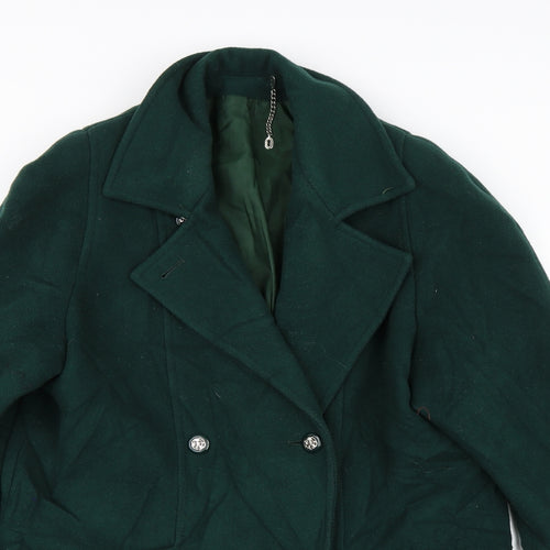 Berkertex Womens Green   Overcoat Jacket Size 10