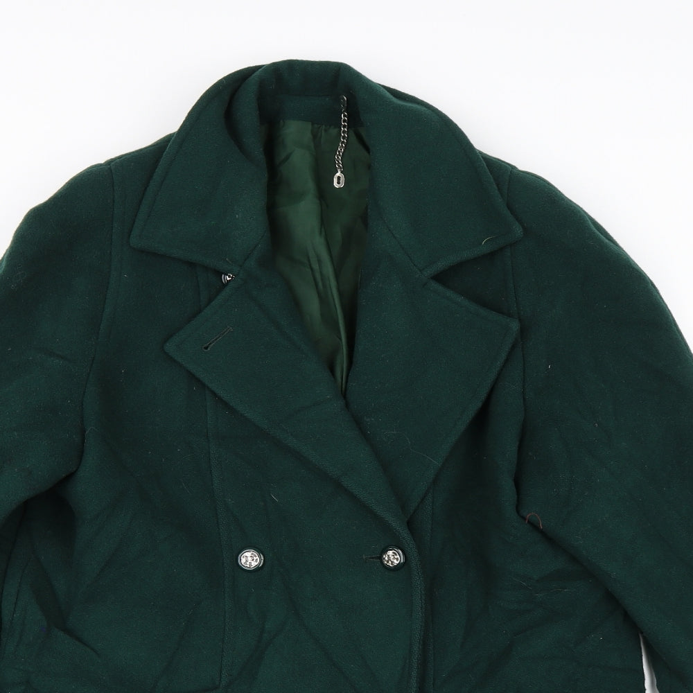 Berkertex Womens Green   Overcoat Jacket Size 10