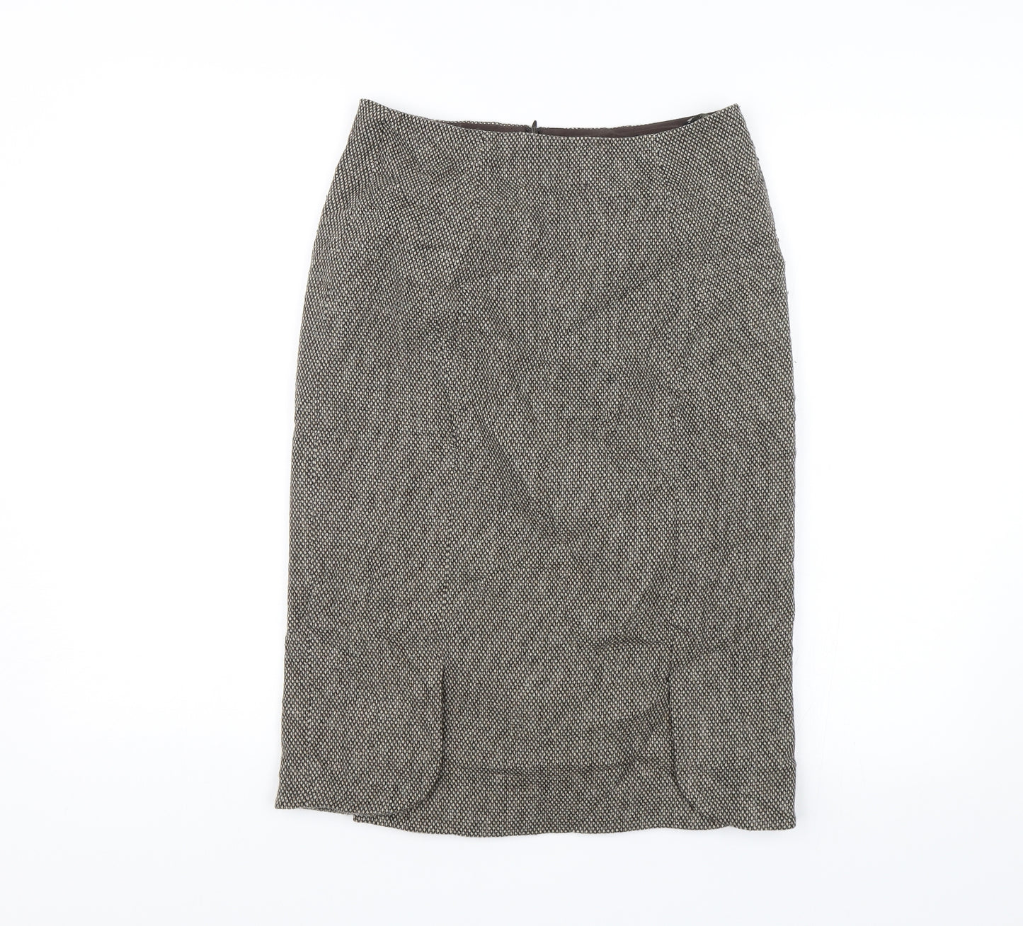 Hobbs Womens Brown   A-Line Skirt Size 8