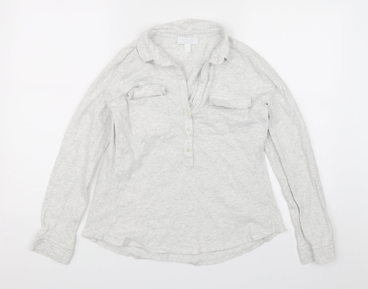 White Label Womens Grey   Basic Blouse Size 14