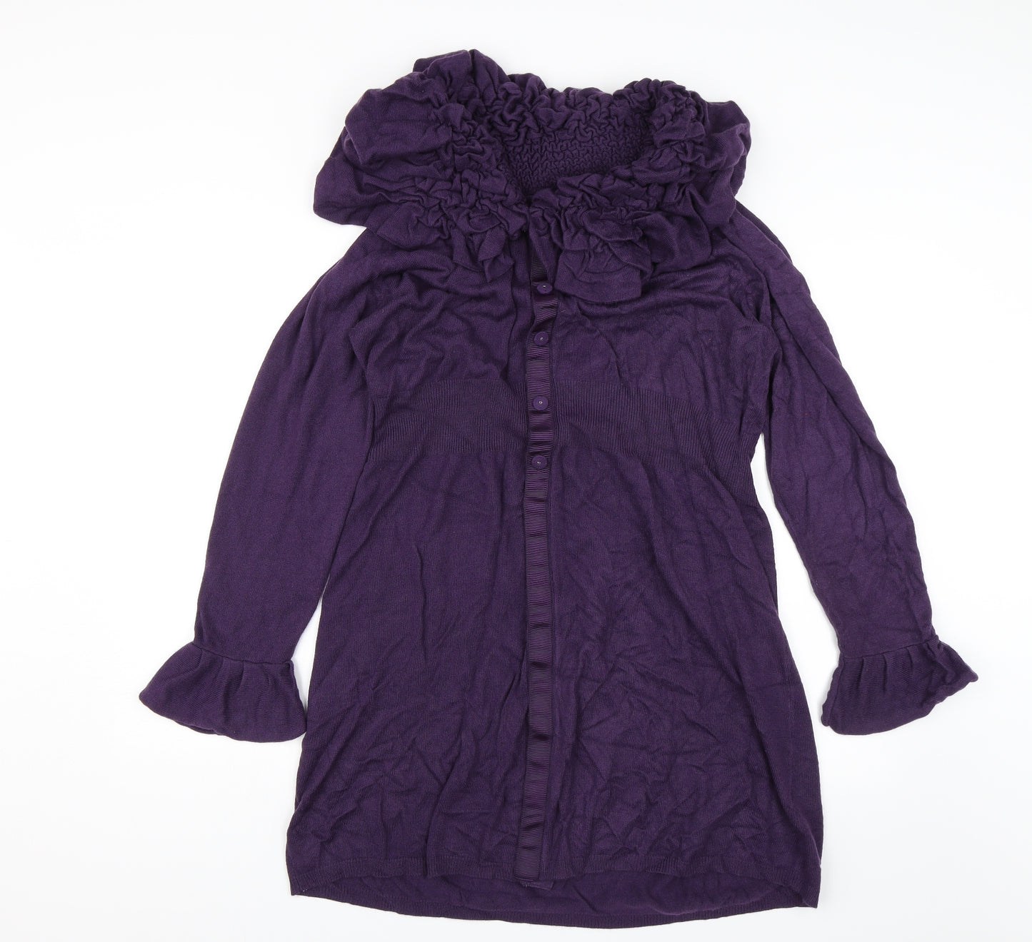 Per Una Womens Purple   Jacket Coatigan Size 20