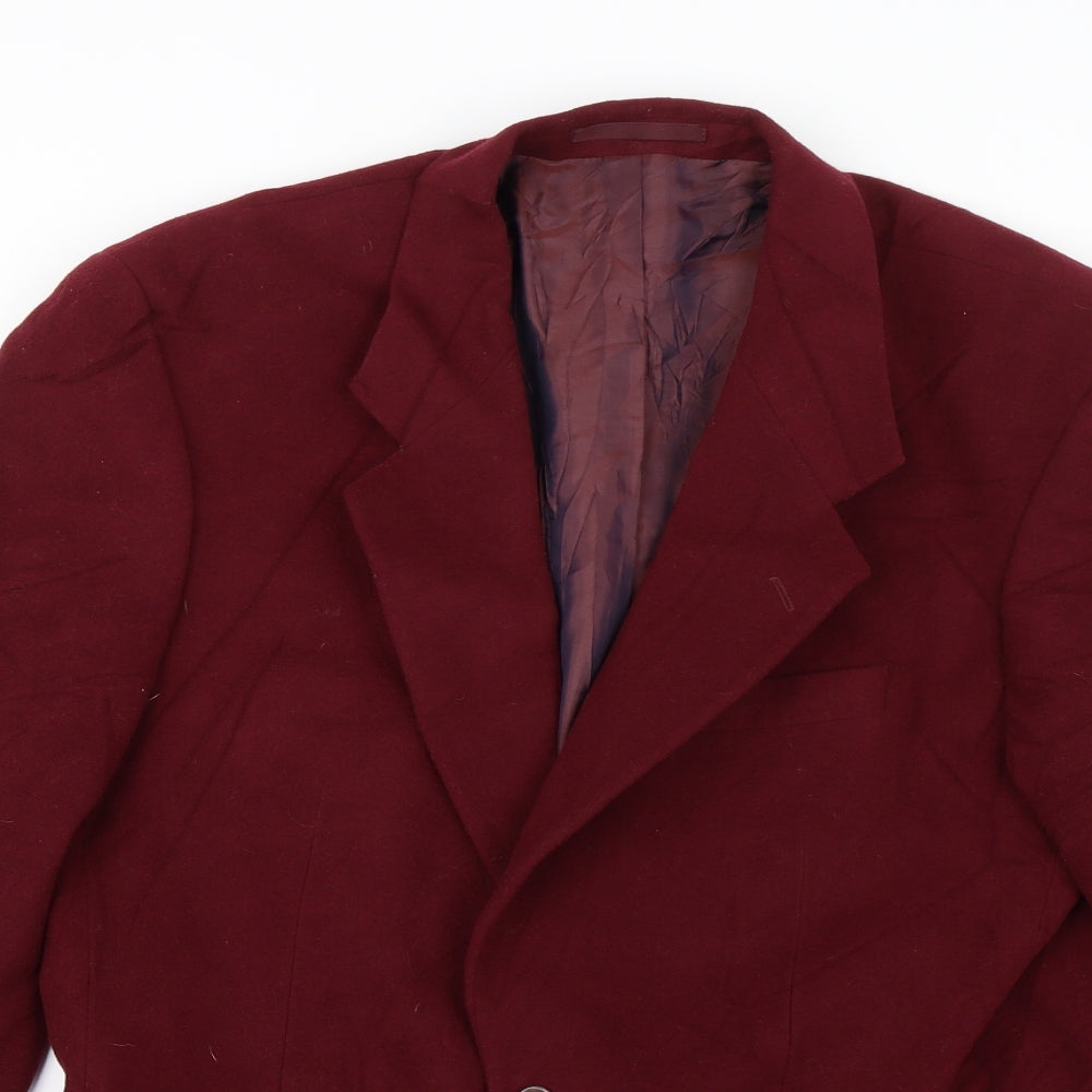 Douglas Mens Red   Jacket Blazer Size 48