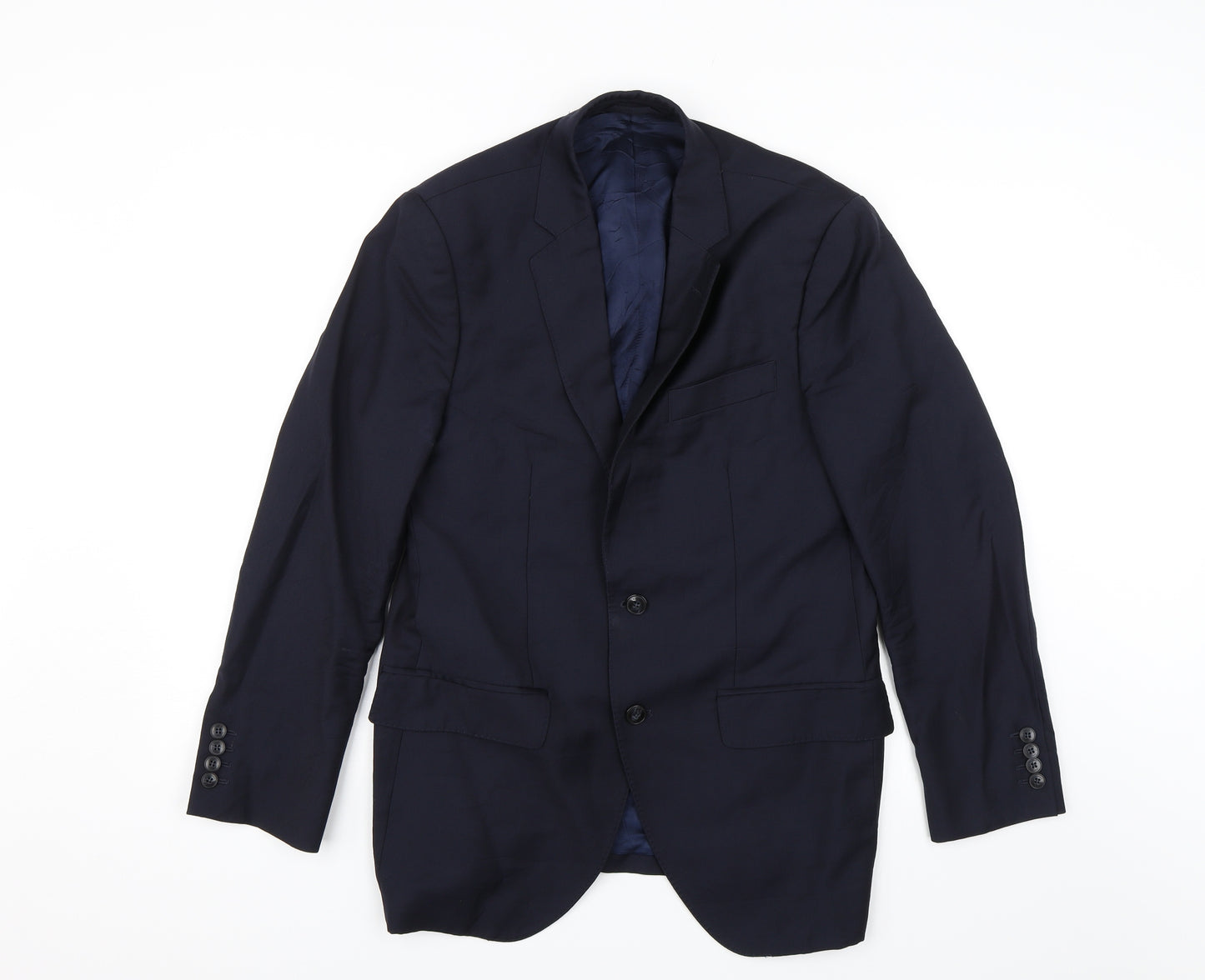 Hackett Mens Blue   Jacket Suit Jacket Size 40