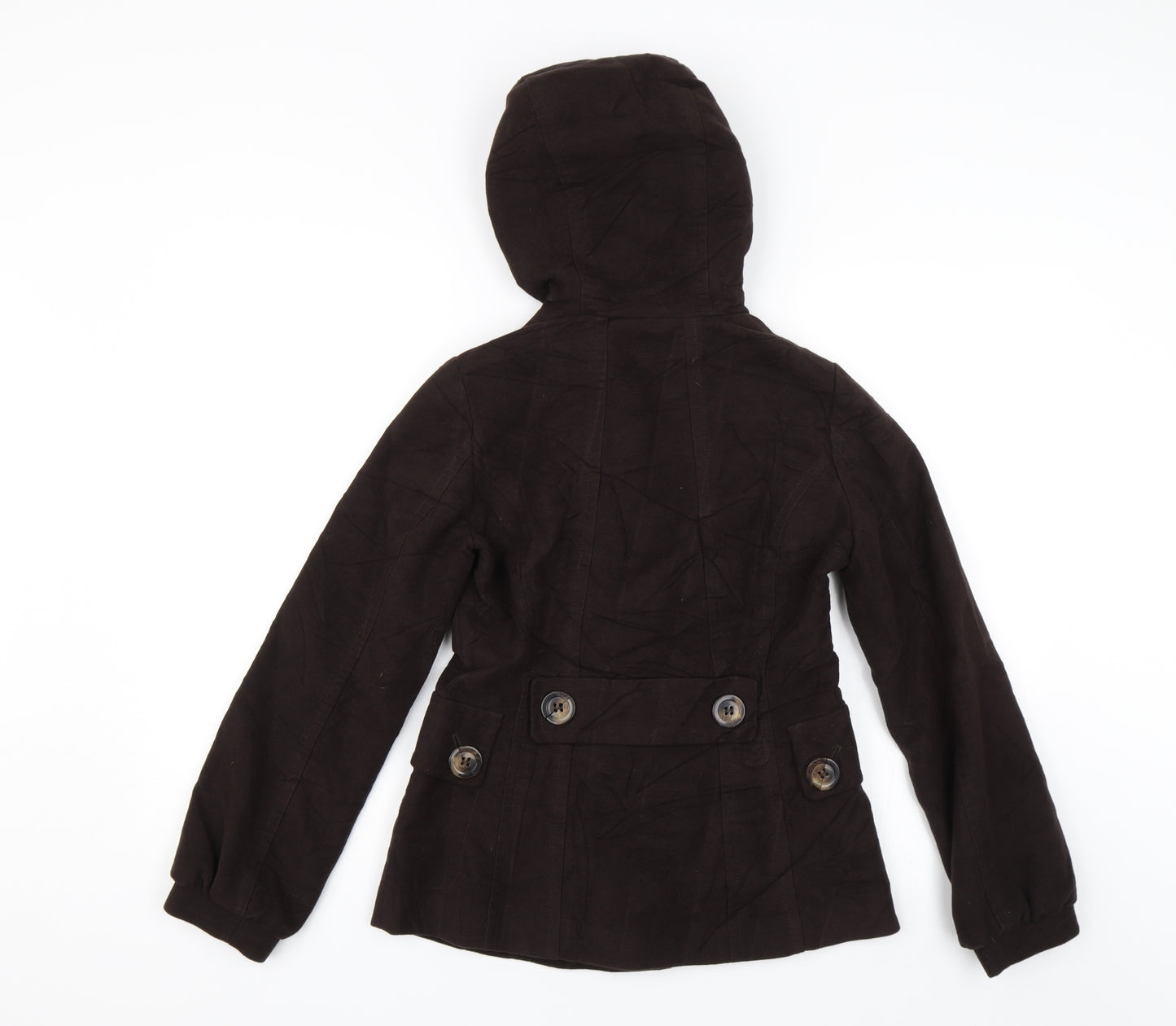 NEXT Womens Brown   Parka Jacket Size 6