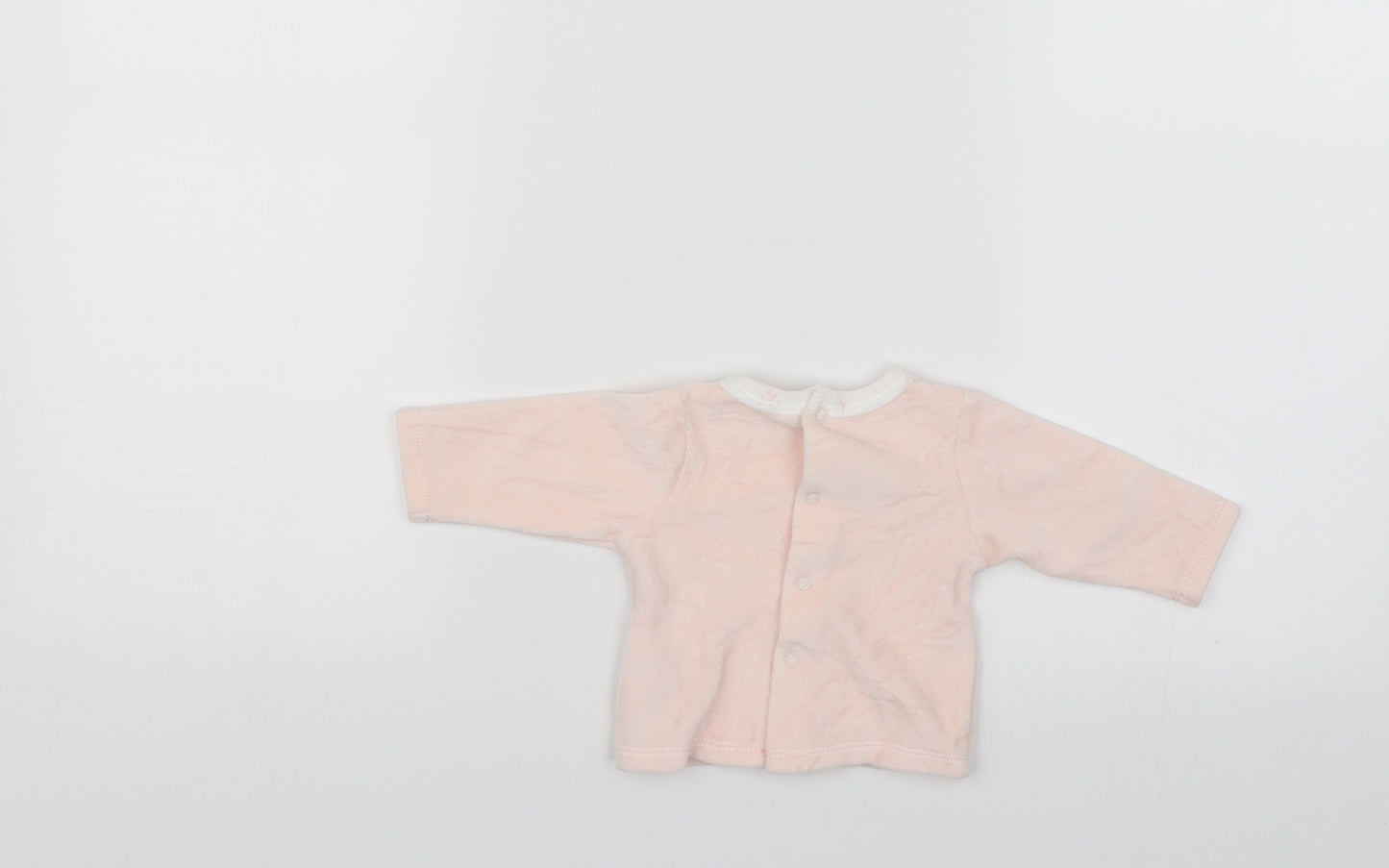 Cotton Fish Baby Pink   Pullover Jumper Size 0-3 Months