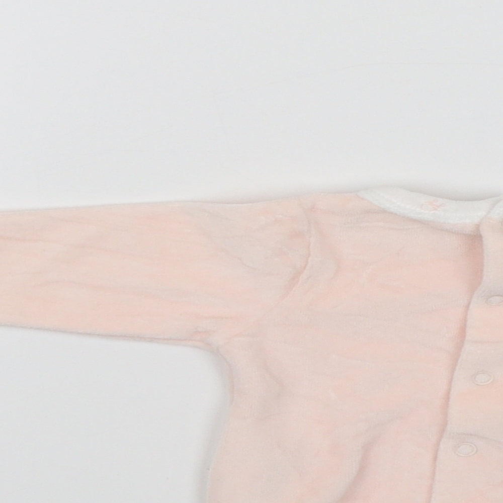 Cotton Fish Baby Pink   Pullover Jumper Size 0-3 Months