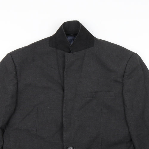 Brook Taverner Mens Grey   Jacket Suit Jacket Size 38