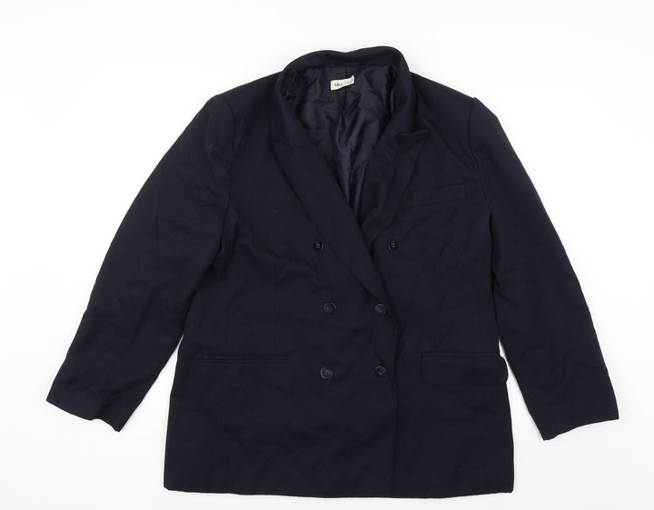 BHS Womens Blue   Jacket Blazer Size 18