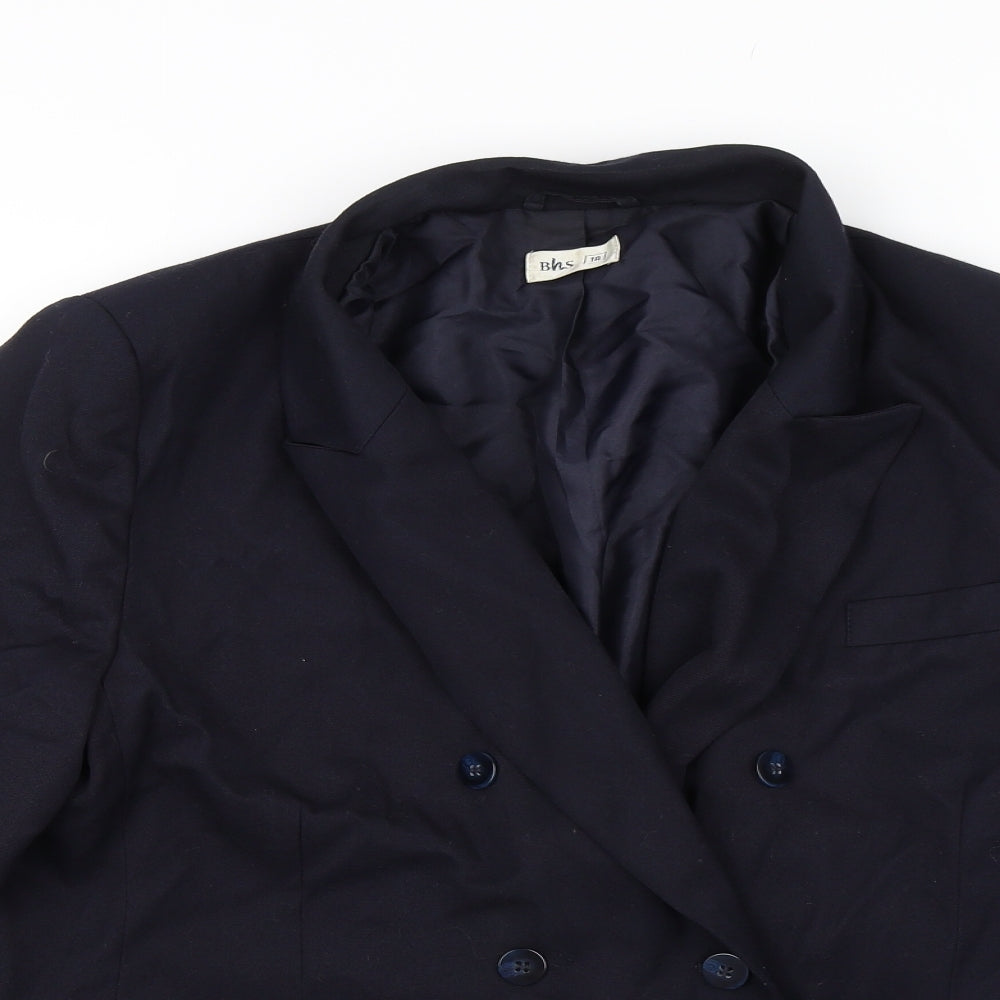 BHS Womens Blue   Jacket Blazer Size 18