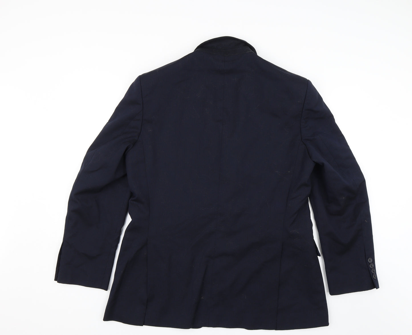 Preworn Mens Blue   Jacket Suit Jacket Size 42