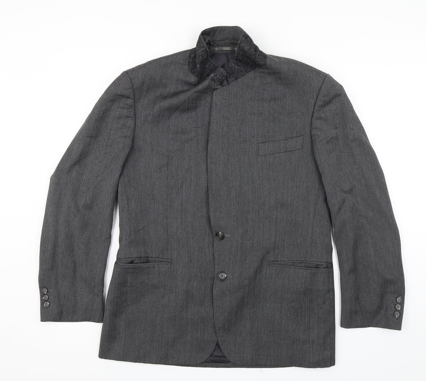 Odermark Mens Grey   Jacket Suit Jacket Size 40