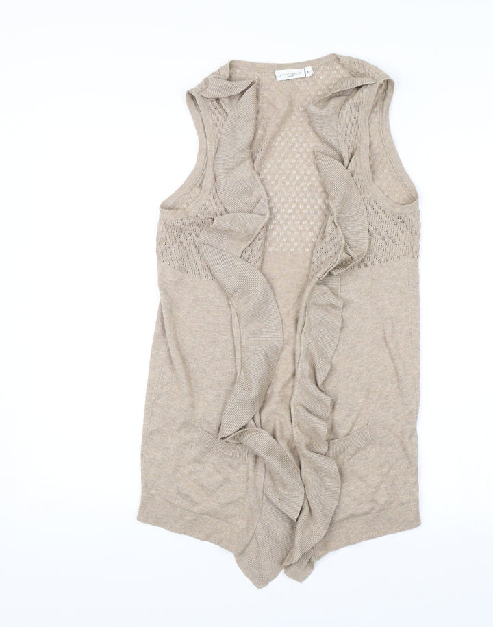 New Look Womens Beige   Shrug Jumper Size 12