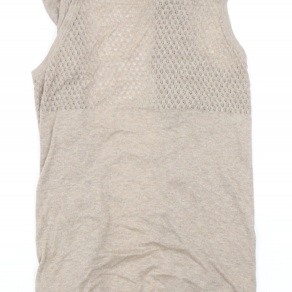 New Look Womens Beige   Shrug Jumper Size 12