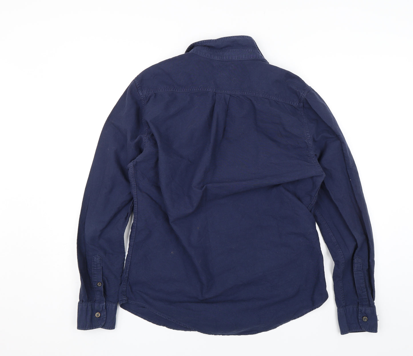 JACHS Womens Blue   Basic Button-Up Size M