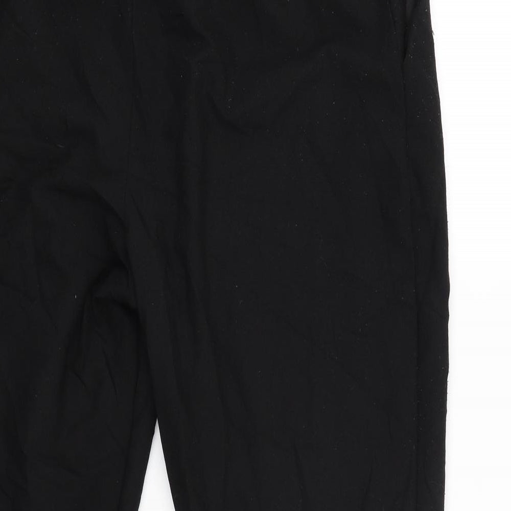 ASOS Womens Black   Trousers  Size 16 L25.5 in