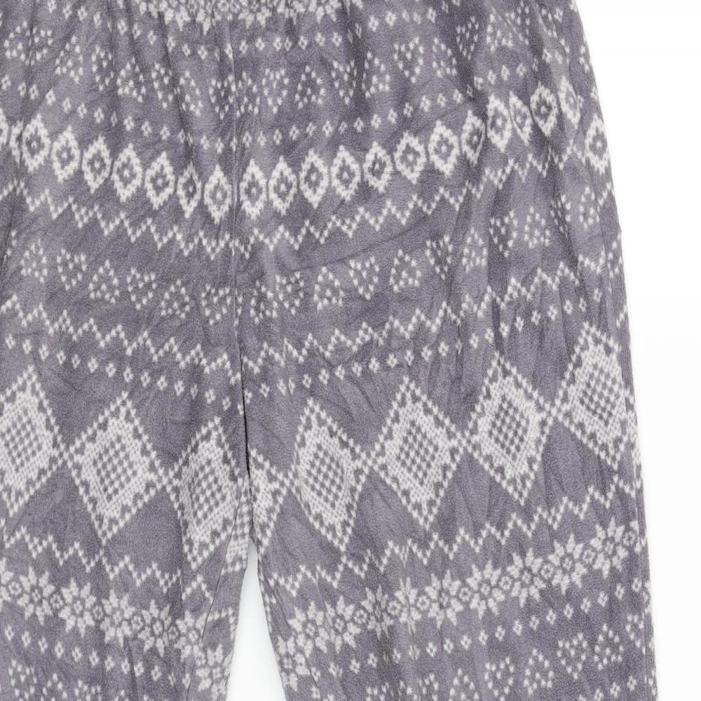 DEBINHAMS Womens Purple Argyle/Diamond  Babydoll Pyjama Pants Size 16