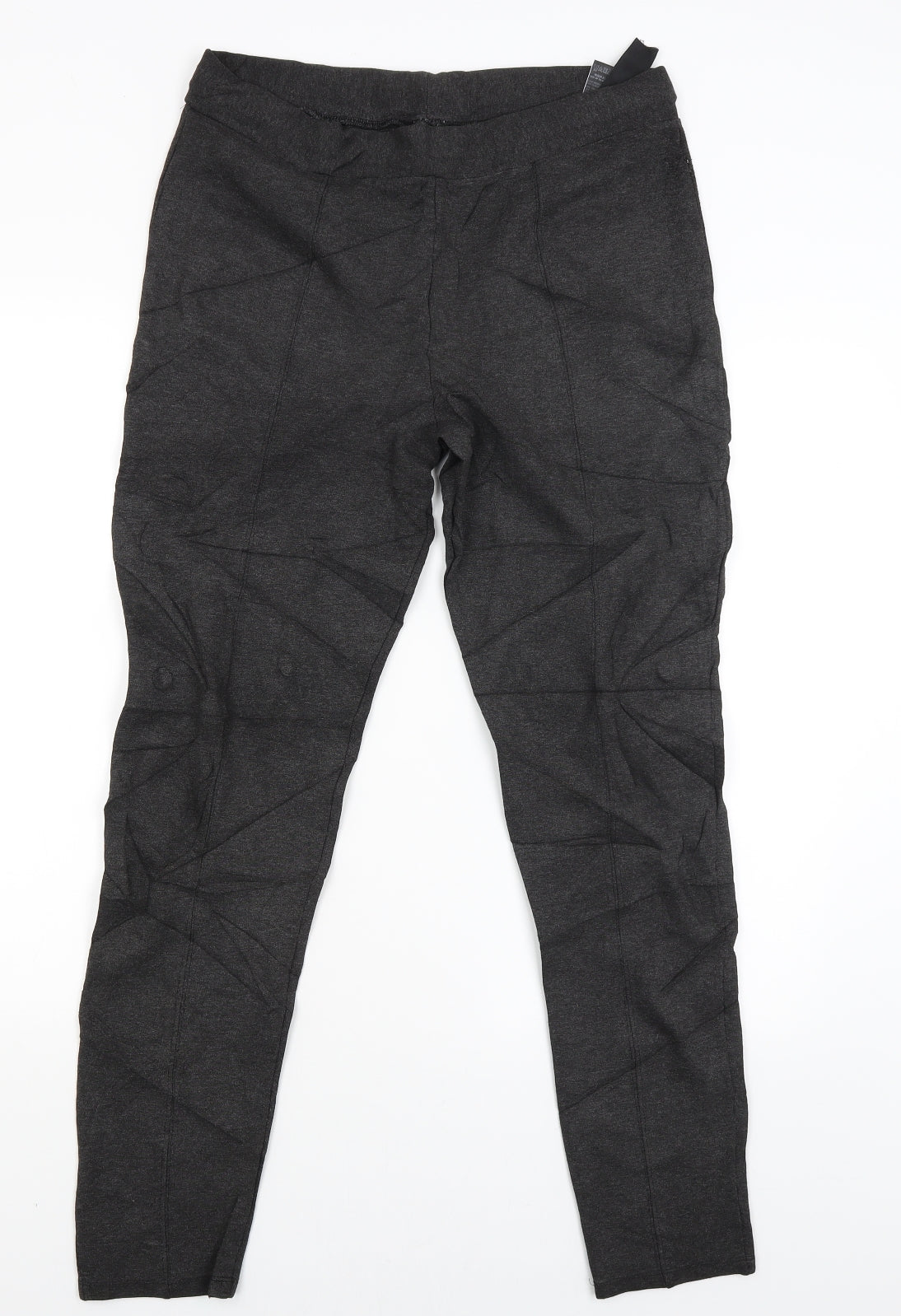 M&S Womens Grey   Jogger Trousers Size 16 L28 in