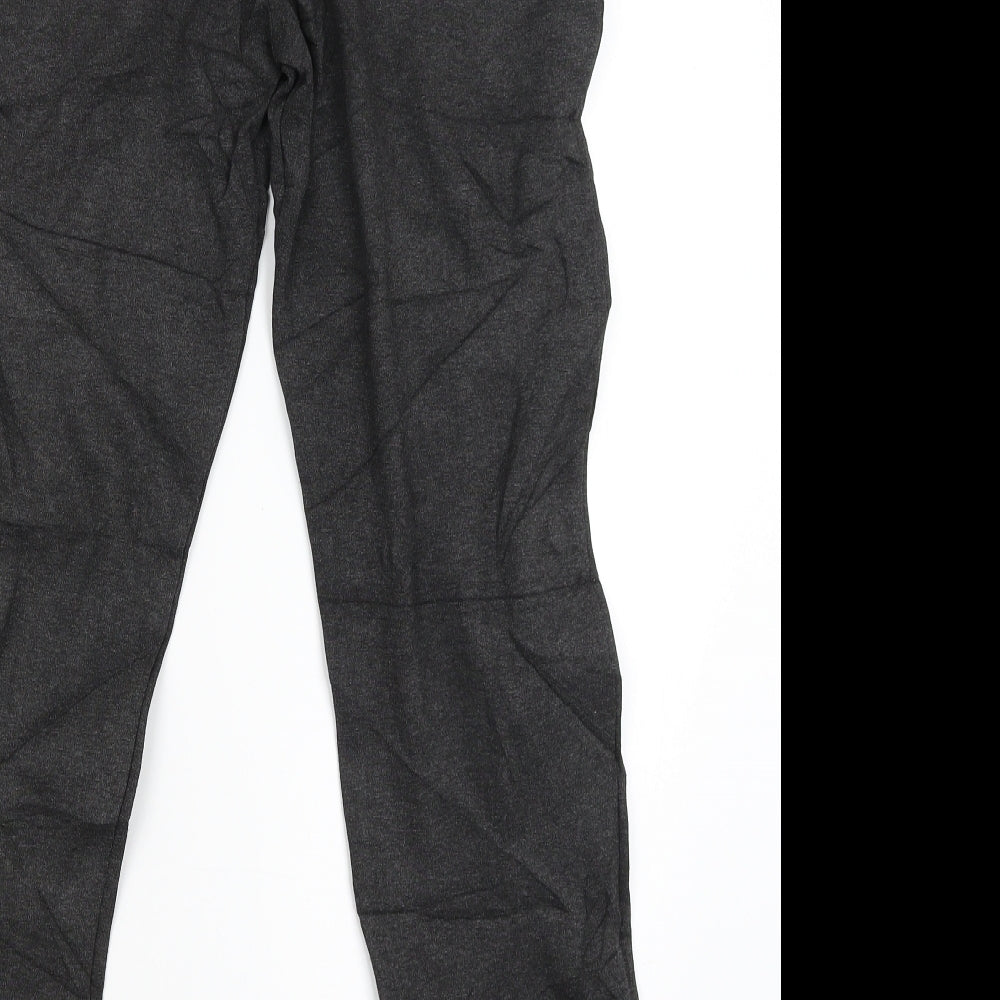 M&S Womens Grey   Jogger Trousers Size 16 L28 in