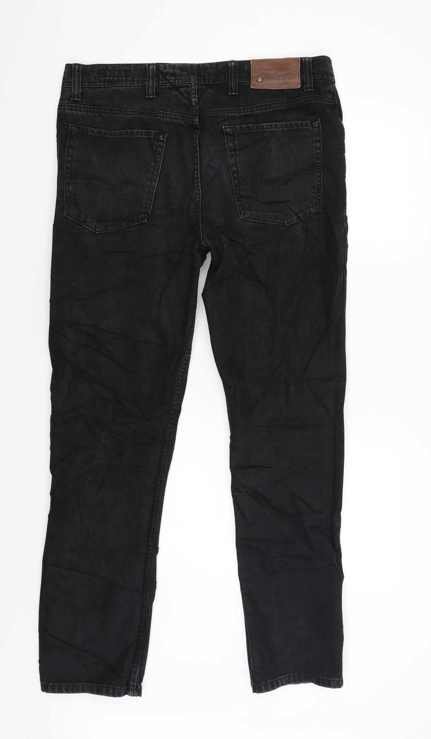 White Stuff Womens Black   Straight Jeans Size 34 L32 in