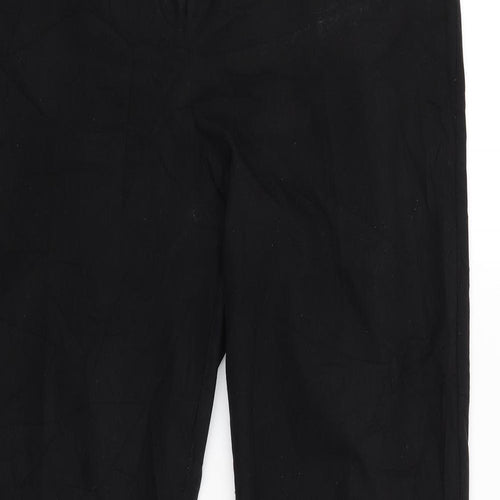 M&Co Womens Black   Trousers  Size 12 L31 in