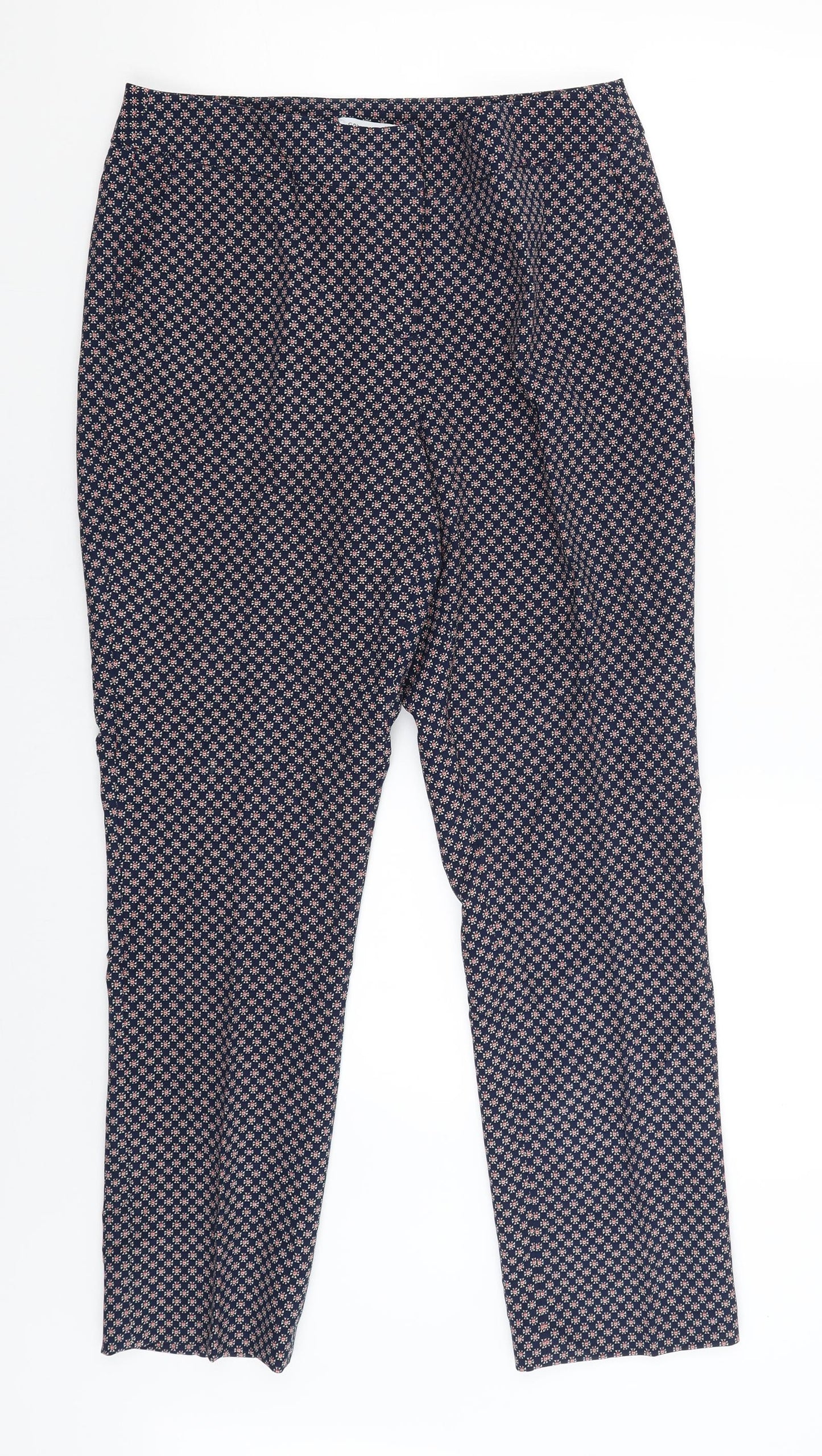 Carolina Belle Womens Blue   Jegging Trousers Size M L26 in