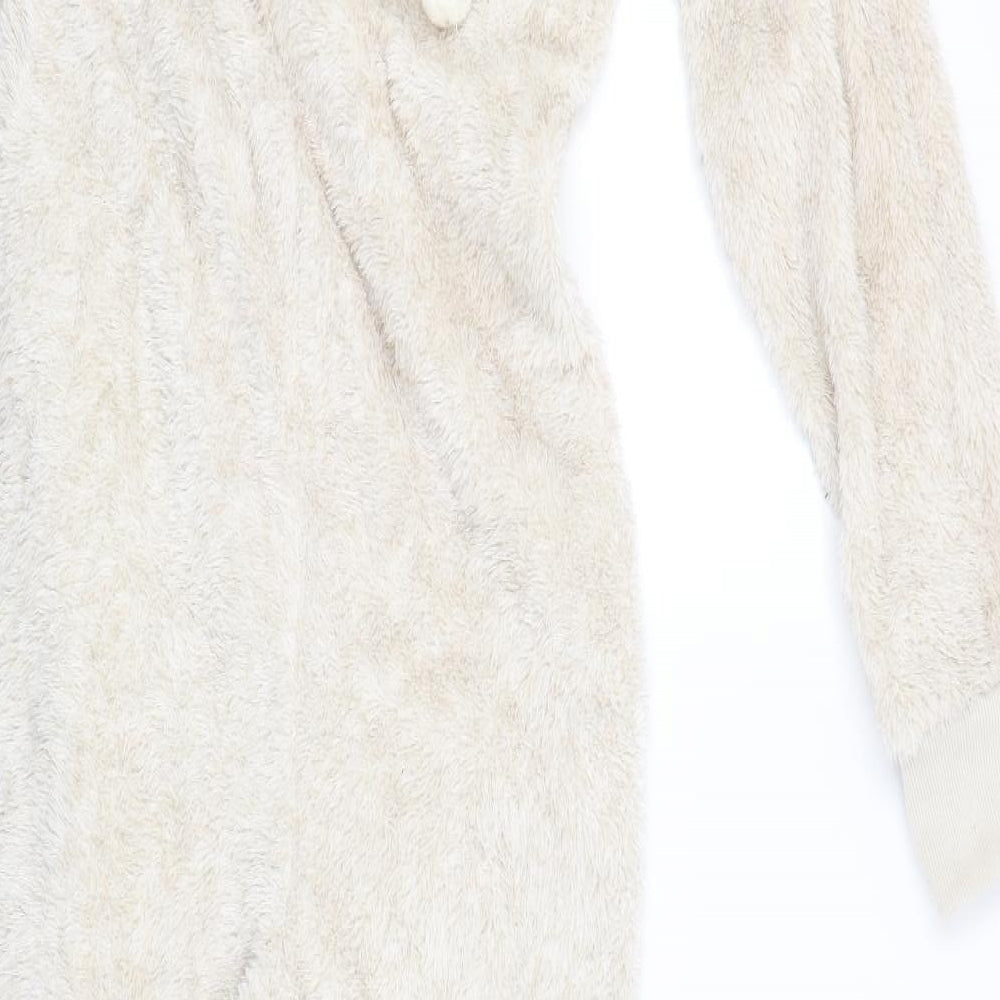 NEXT Womens Beige Solid  Babydoll One Piece Size S