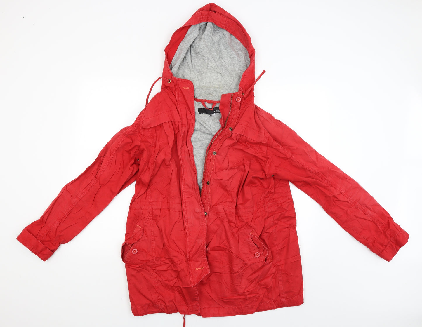 NEXT Womens Red   Jacket Coat Size 14