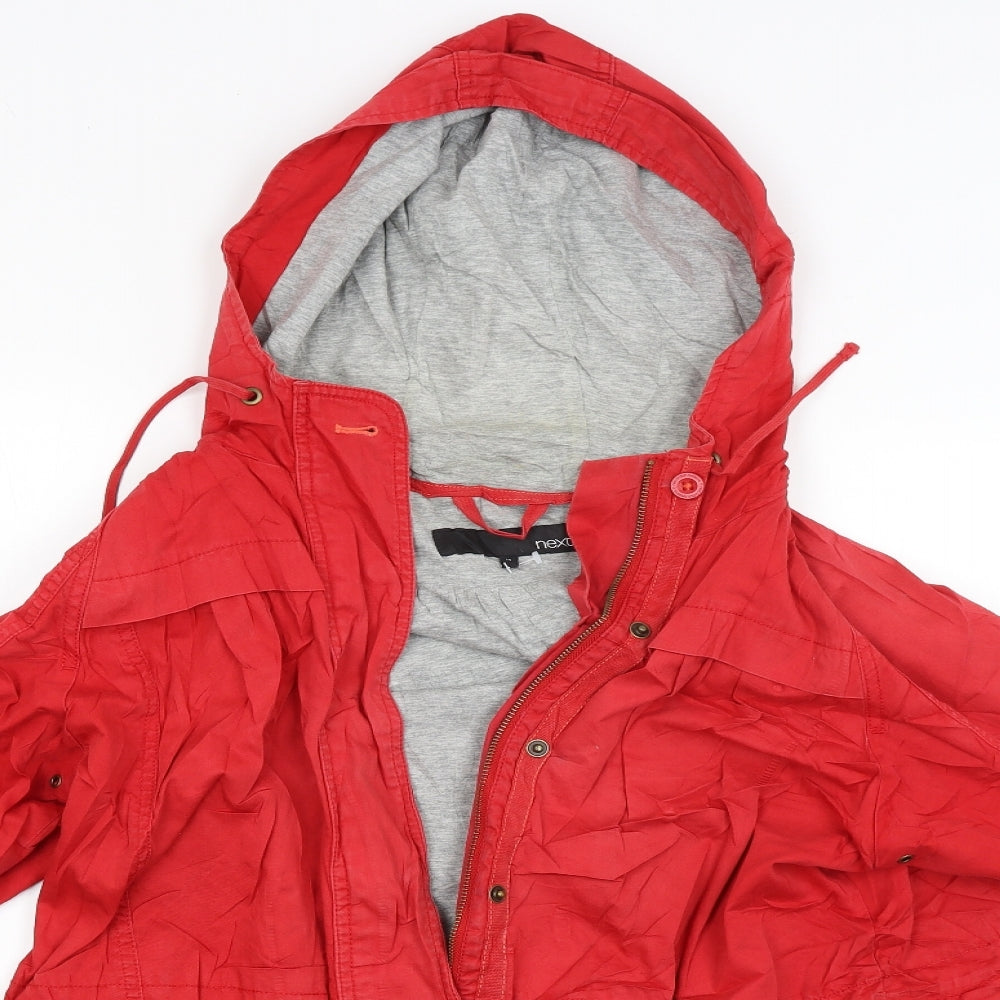 NEXT Womens Red   Jacket Coat Size 14