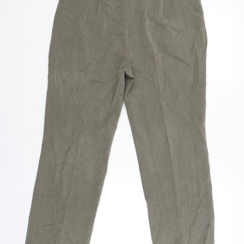 M&S Womens Beige   Capri Trousers Size 12 L28 in