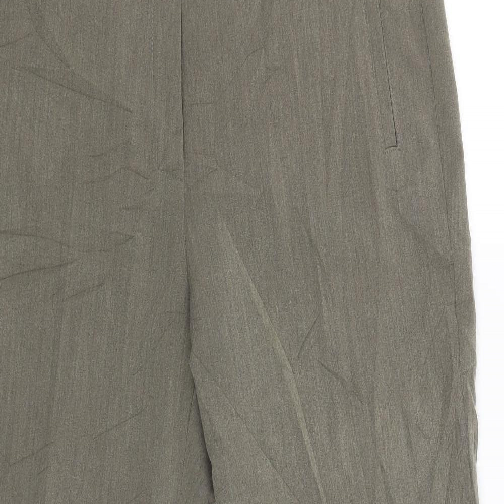 M&S Womens Beige   Capri Trousers Size 12 L28 in