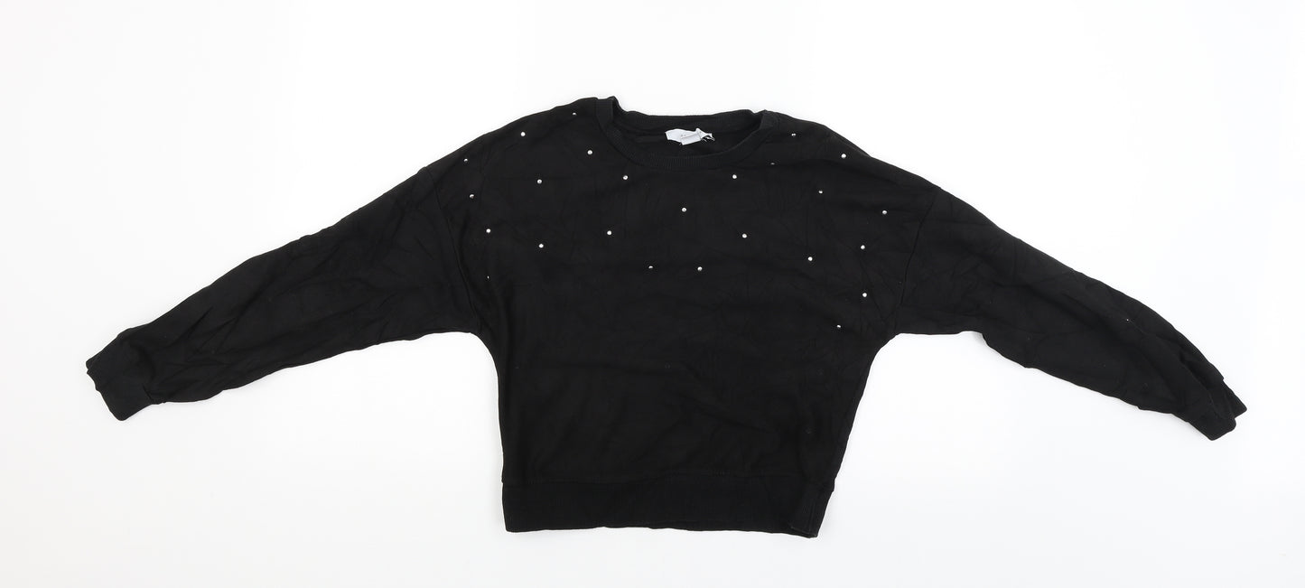 Primark Womens Black   Pullover Jumper Size 6
