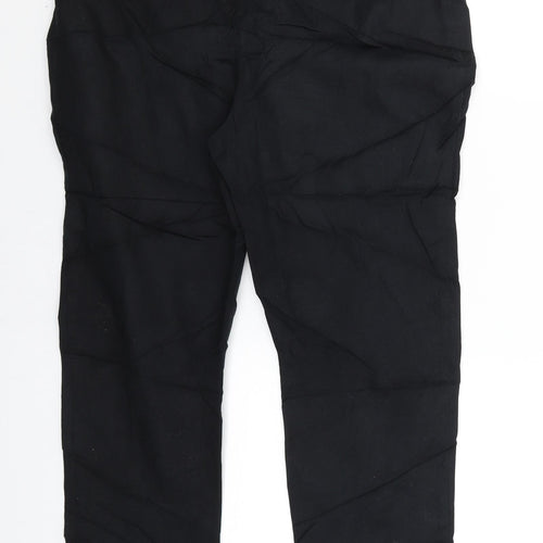 NEXT Womens Black   Trousers  Size 12 L26 in