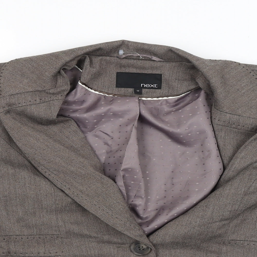 NEXT Womens Beige   Jacket Blazer Size 12