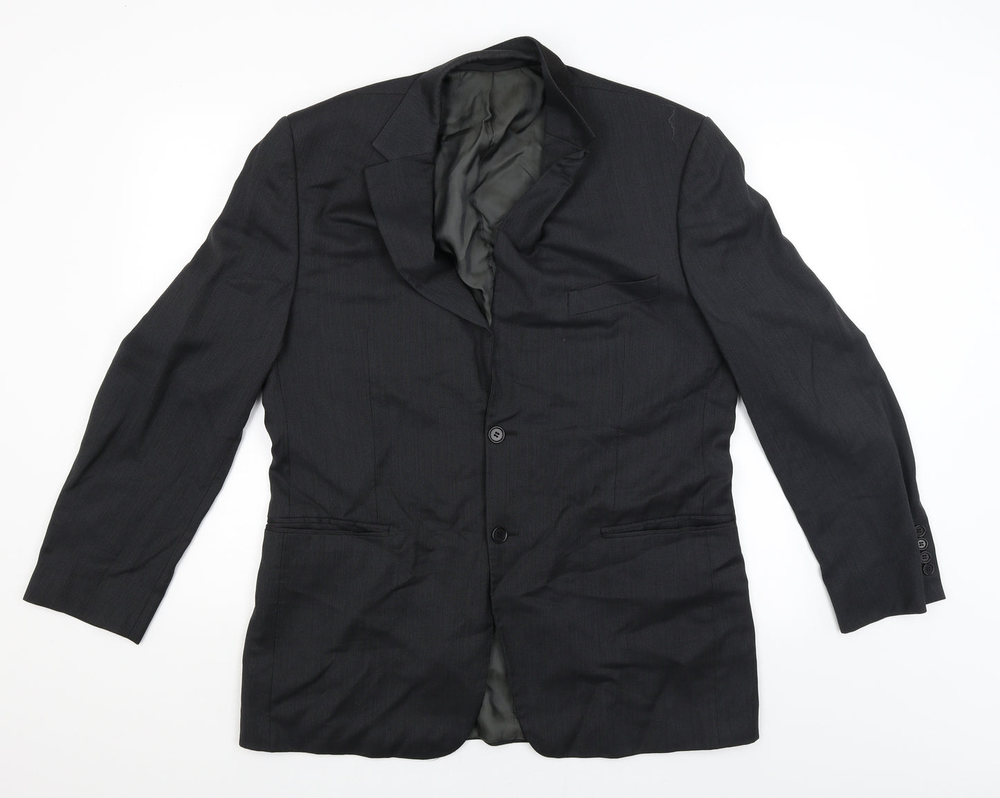 Marks and Spencer Mens Black   Jacket Blazer Size 42