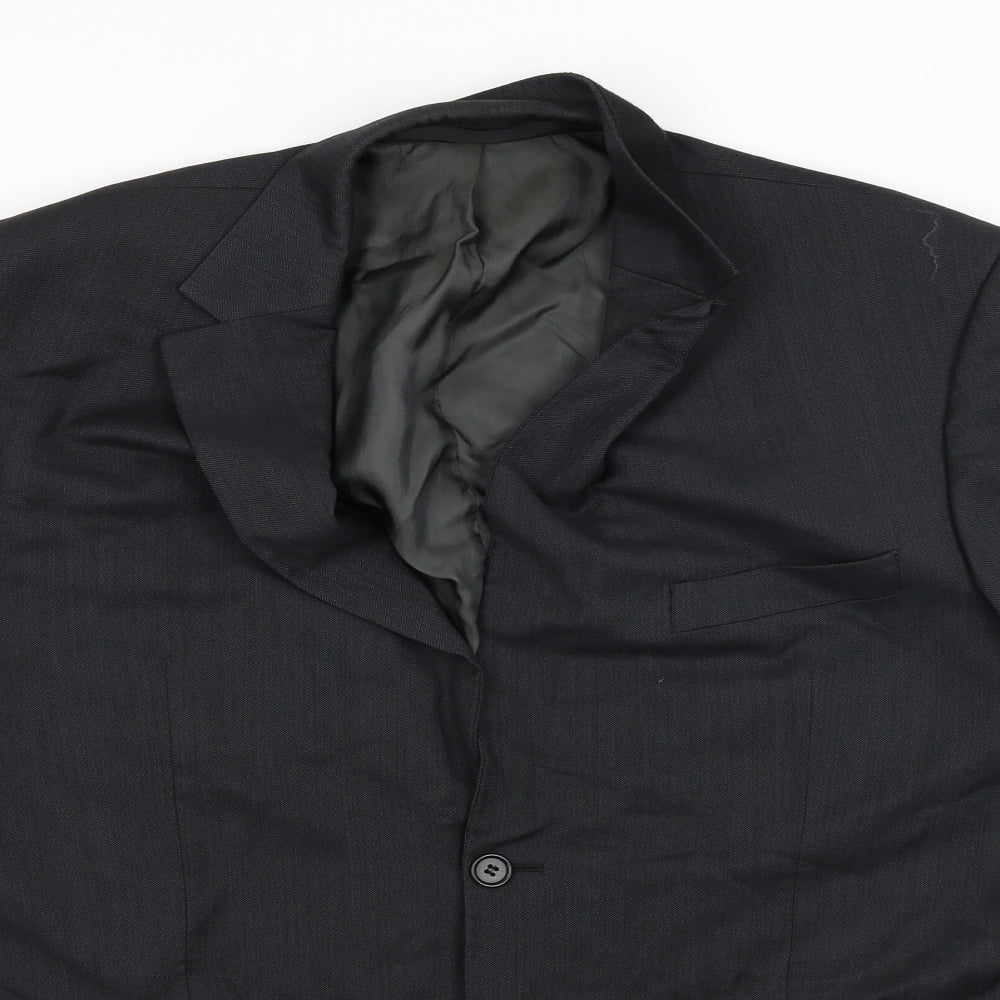 Marks and Spencer Mens Black   Jacket Blazer Size 42