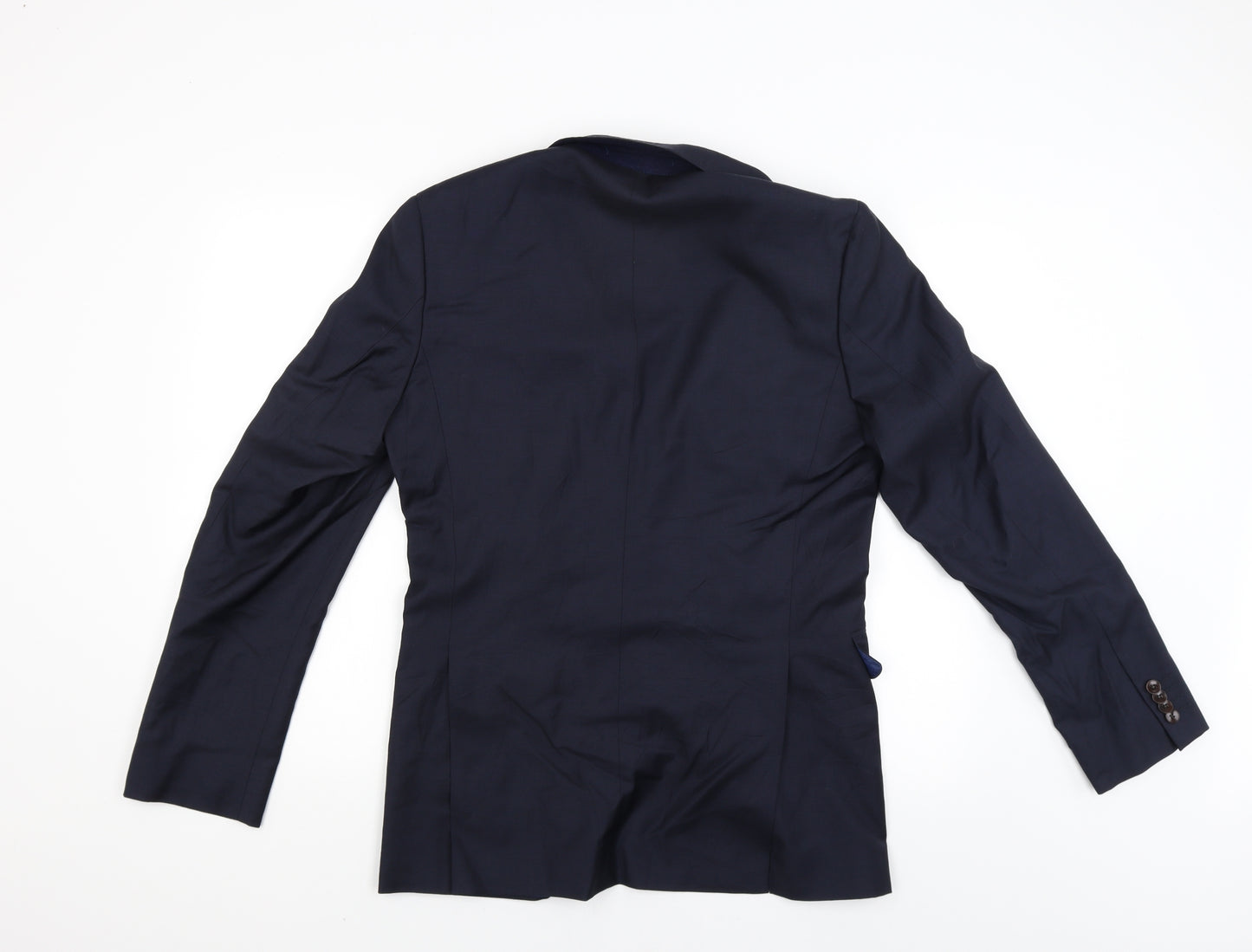 M&S Mens Blue   Jacket Blazer Size S