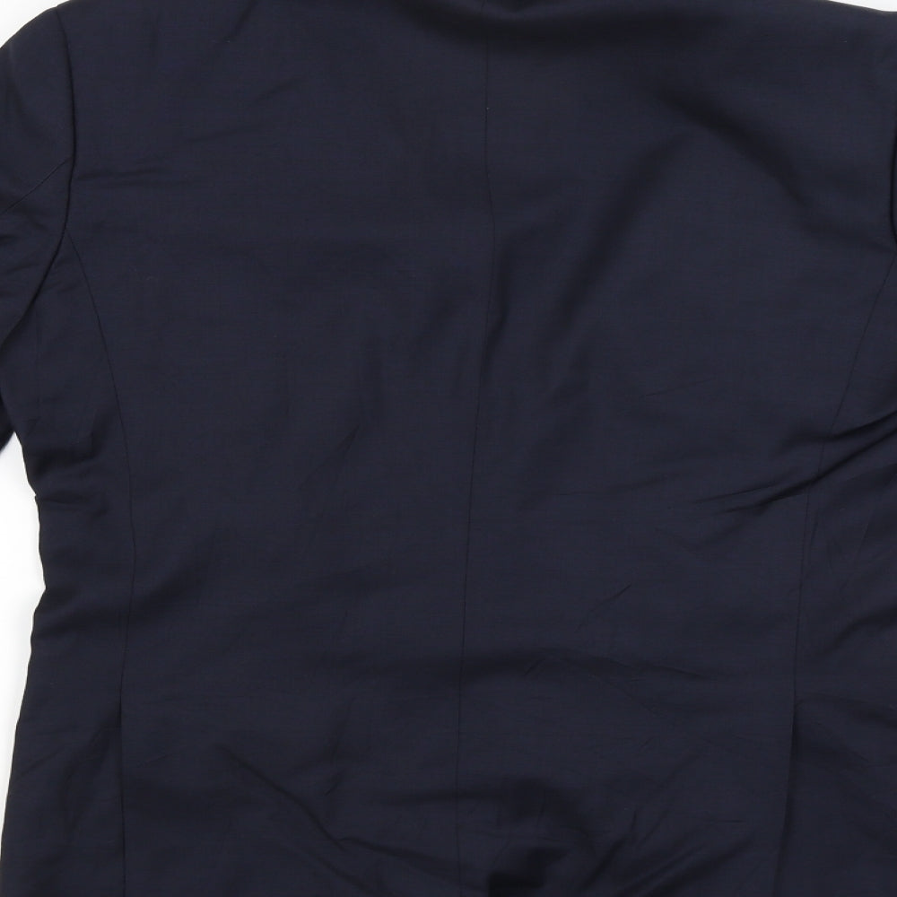 M&S Mens Blue   Jacket Blazer Size S