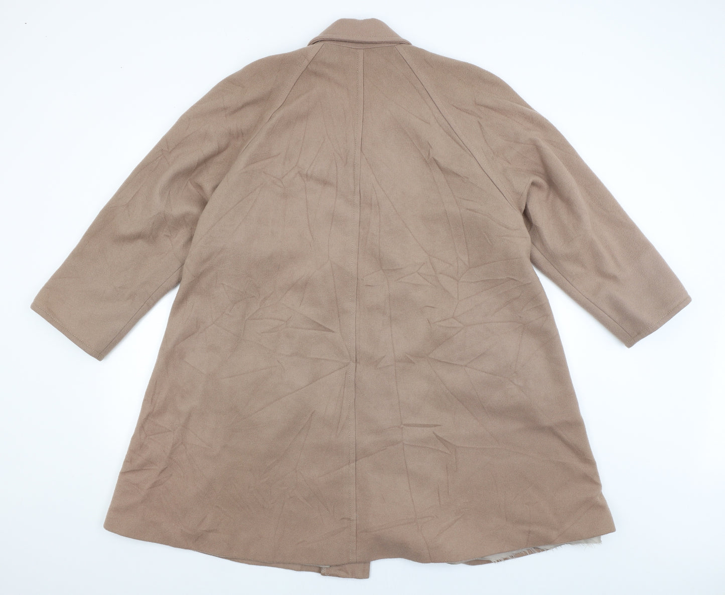 Chanelle Womens Beige   Jacket Coat Size 12