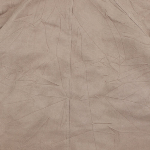Chanelle Womens Beige   Jacket Coat Size 12