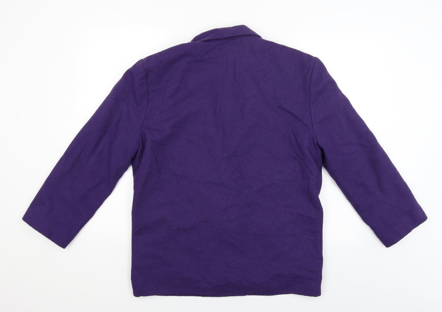 Preworn Womens Purple   Jacket  Size 12
