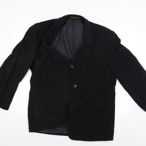 Marks and Spencer Womens Black   Jacket  Size 44