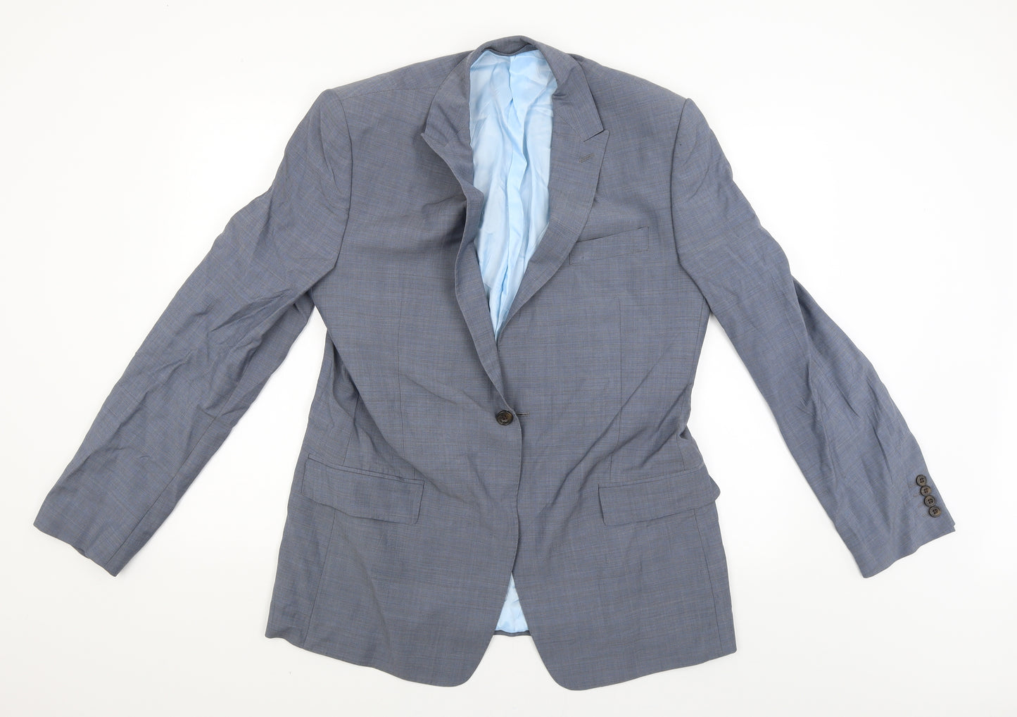 M&S Mens Grey   Jacket Blazer Size 42