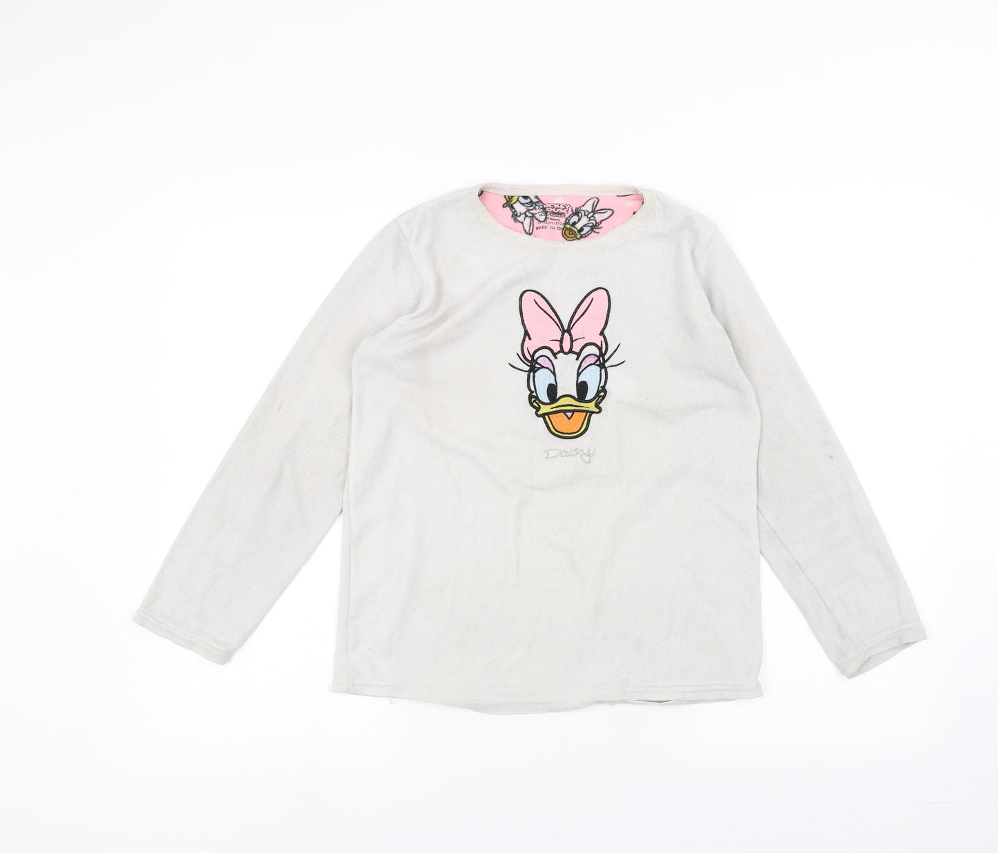 Disney Girls Grey   Pullover Jumper Size 11-12 Years  - Disney