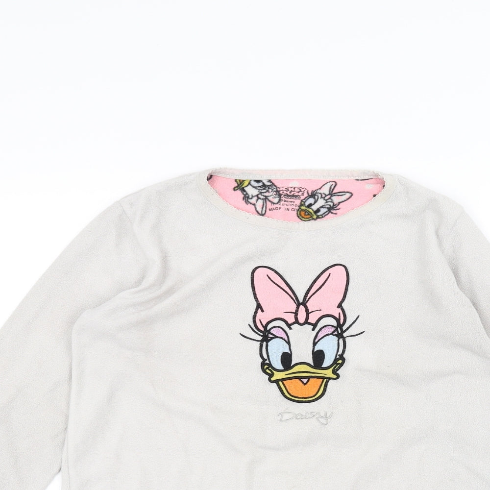 Disney Girls Grey   Pullover Jumper Size 11-12 Years  - Disney