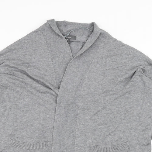 Primark Womens Grey   Cardigan Jumper Size M