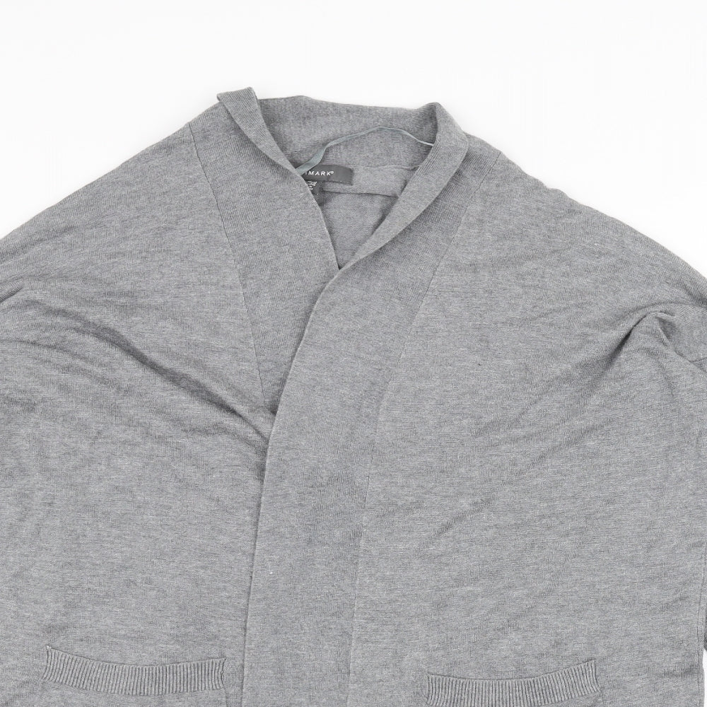Primark Womens Grey   Cardigan Jumper Size M