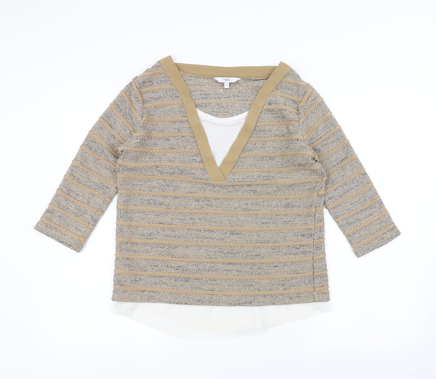 NEXT Womens Brown   Pullover Jumper Size 10