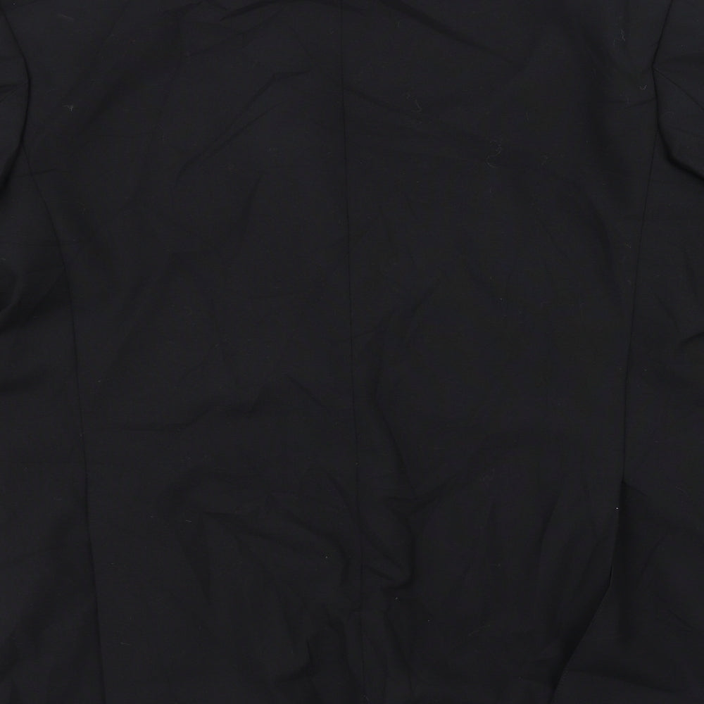 James Barry Mens Black   Jacket Suit Jacket Size 36