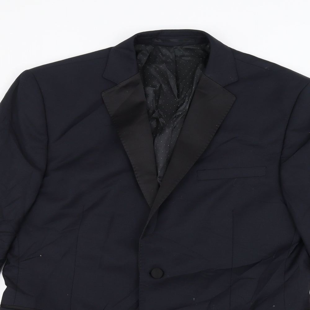 French Connection Mens Blue   Jacket Suit Jacket Size 40